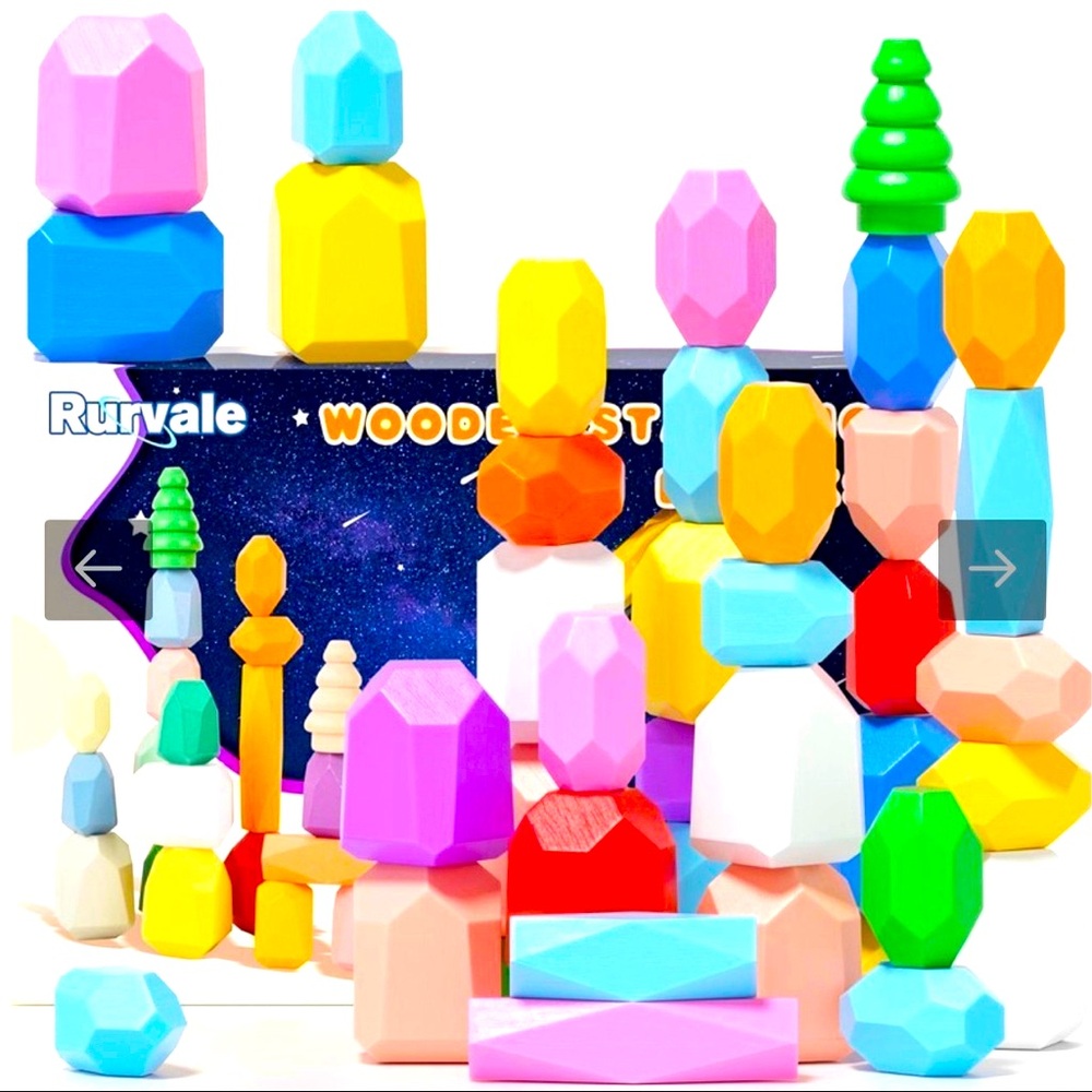 Wooden stacking blocks ( Rurvale )